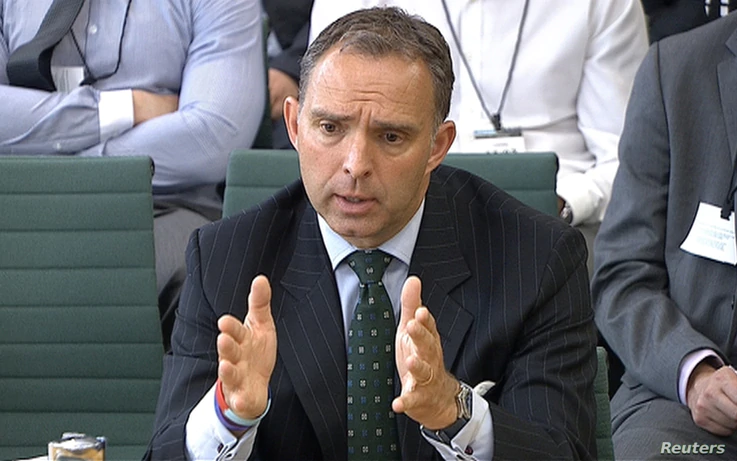 A still image taken from video shows Mark Sedwill, the top civil servant at Britain's Home Office giving evidence at a Commons…