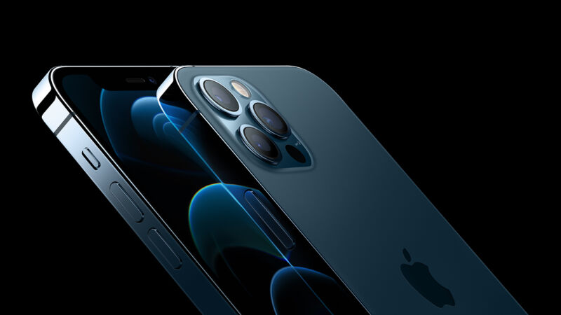 Promotional image of iPhone.