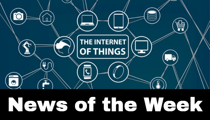 Graphic showing Internet of Things news