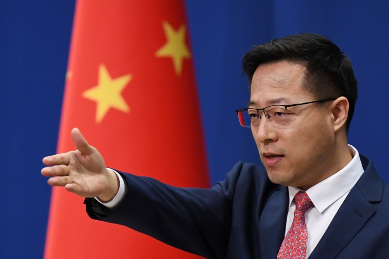 Chinese Foreign Ministry Spokesman Zhao Lijian