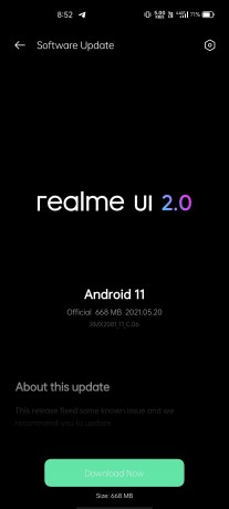 Realme UI 2.0 for Realme X3 series