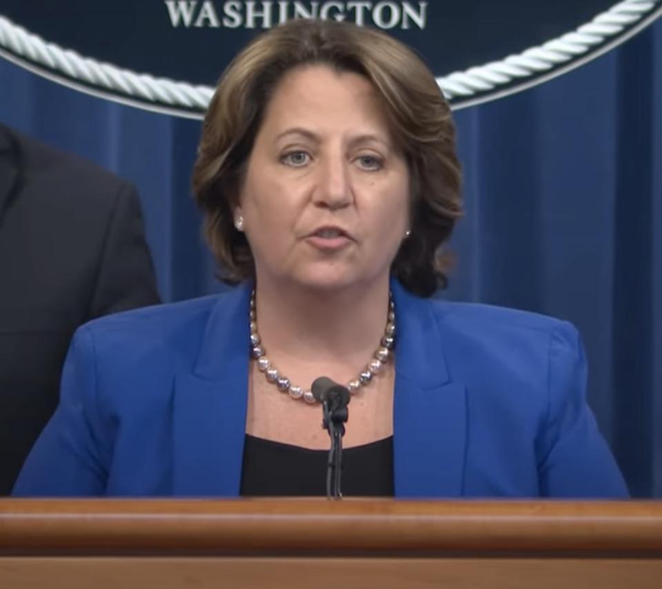 Deputy Attorney General Lisa Monaco of Justice announced the recovery of Bitcoin.
