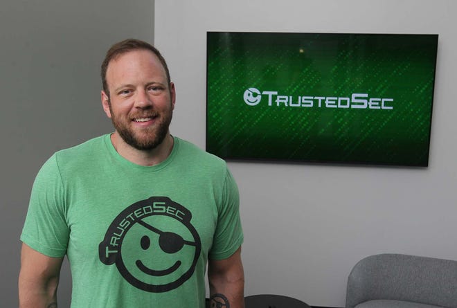 David Kennedy, founder and CEO of TrustedSec, has opened a new corporate headquarters in Fairlawn that will serve as a national hub for cybersecurity services, research and testing.