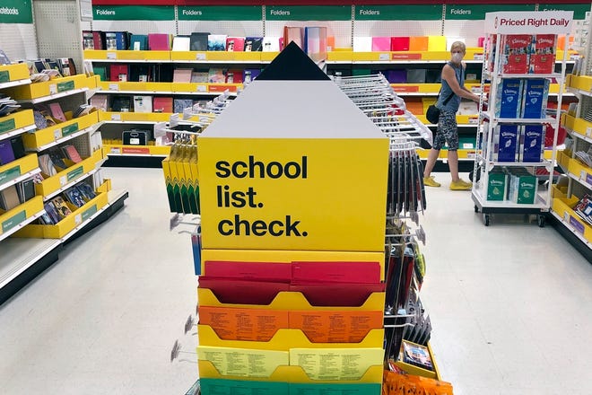 The coronavirus pandemic's effect has extended to the back-to-school shopping season, the second most important period for retailers behind the holidays.