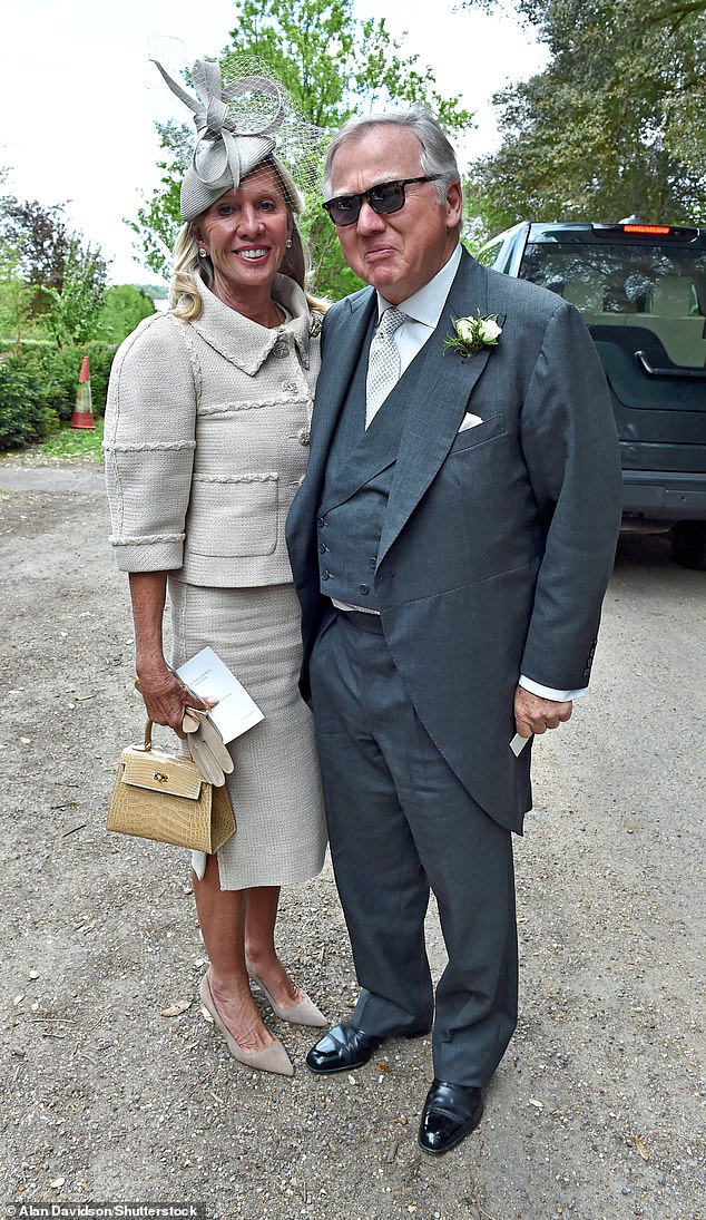 Daylesford Organic is owned by Lady Carole Bamford (left), wife of Tory billionaire donor and JCB construction owner Lord Bamford (right), and is named after the Cotswolds village where they live