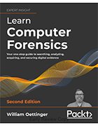 Book cover image for Learn Computer Forensics by William Oettinger
