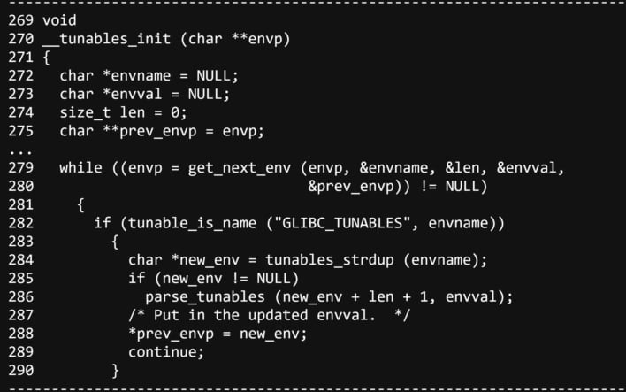 code looney tunables privilege escalation vulnerability discovered linux kernel