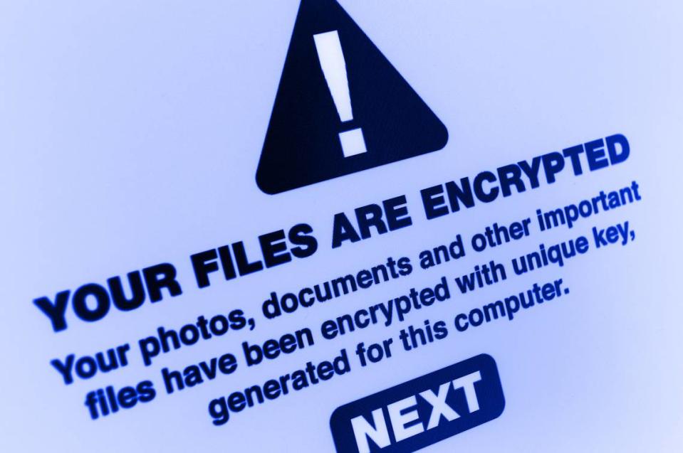 A message from a ransomware attack. The FBI disrupted a major ransomware group — Blackcat — with South Florida playing a central role in the cybercrime investigation, authorities said.