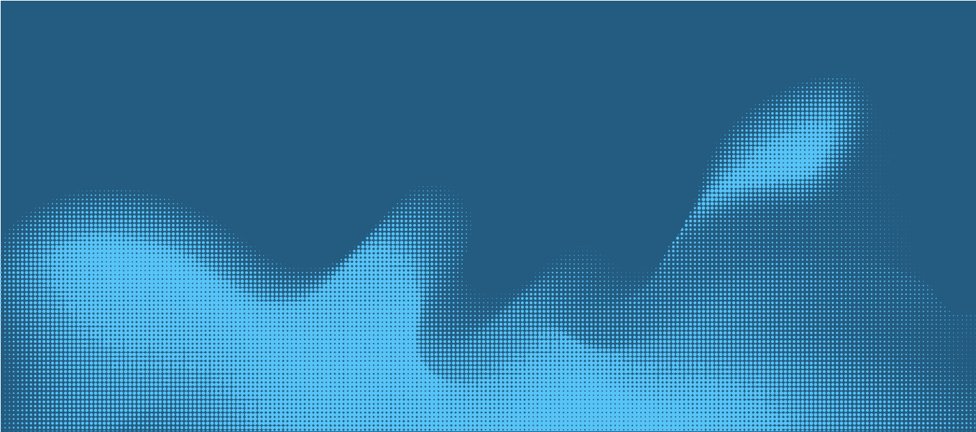 An image of a blue wave on a blue background.